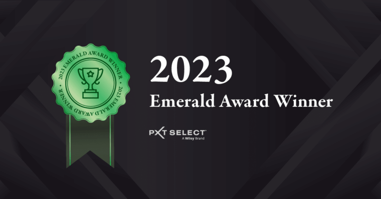PXT Emerald Award Image 2023