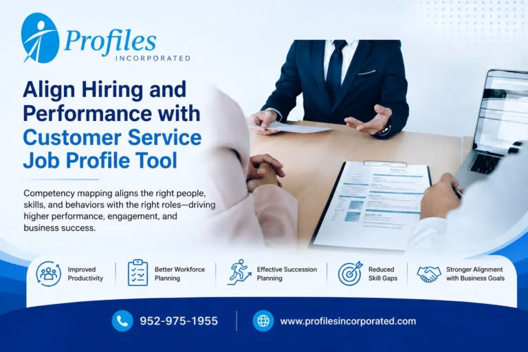 Align Hiring and Performance with Customer Service Job Profile Tool